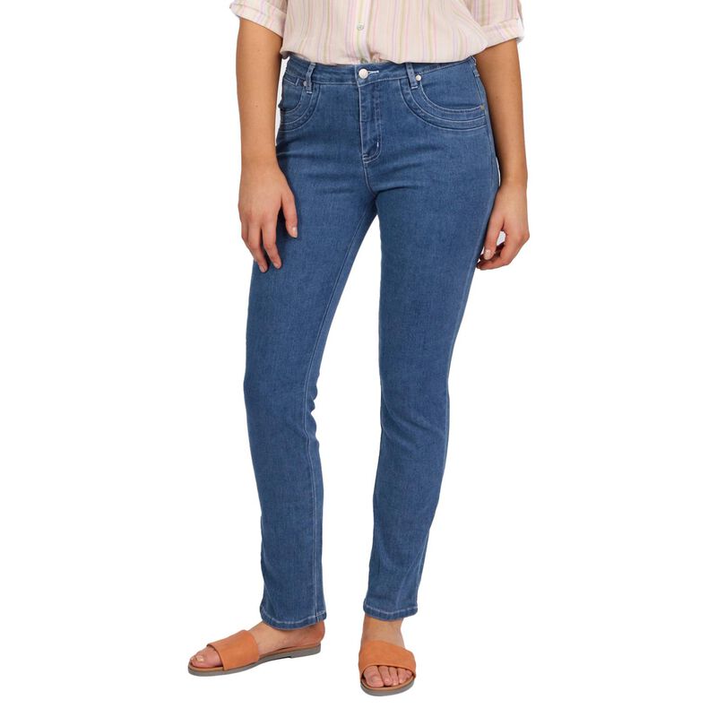 Vassalli Slim Leg Full Length Jean image number 0